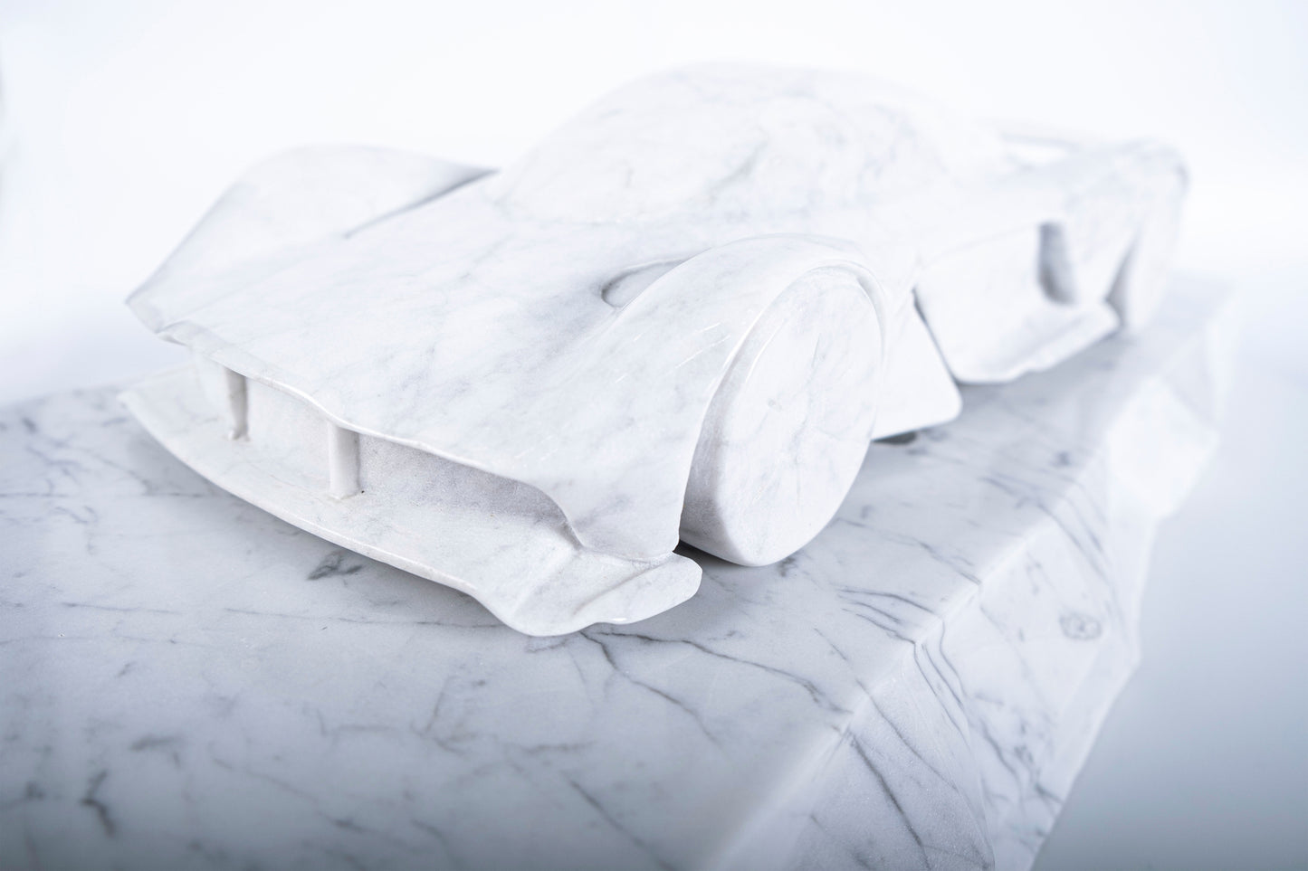Handcrafted Natural Marble sports car