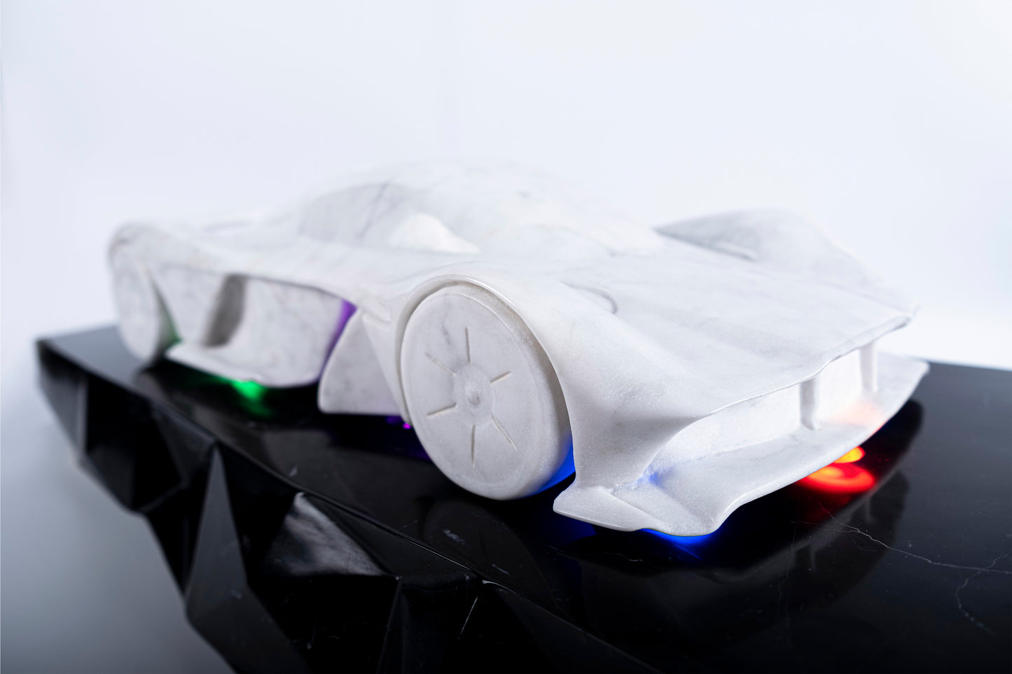 Handcrafted Natural Marble sports car