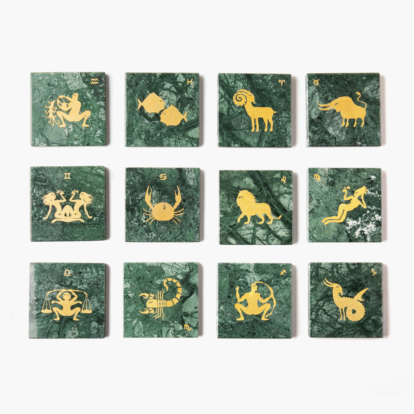 Marble Constellation Coasters 12pcs/set