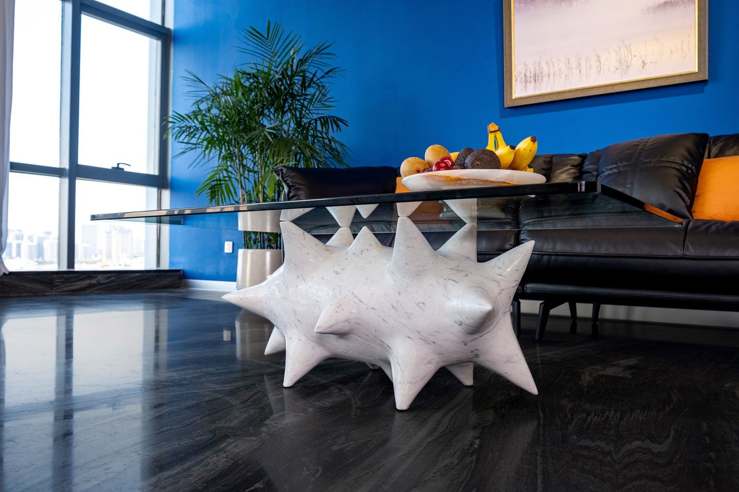Sea Cucumber Marble Coffee Table