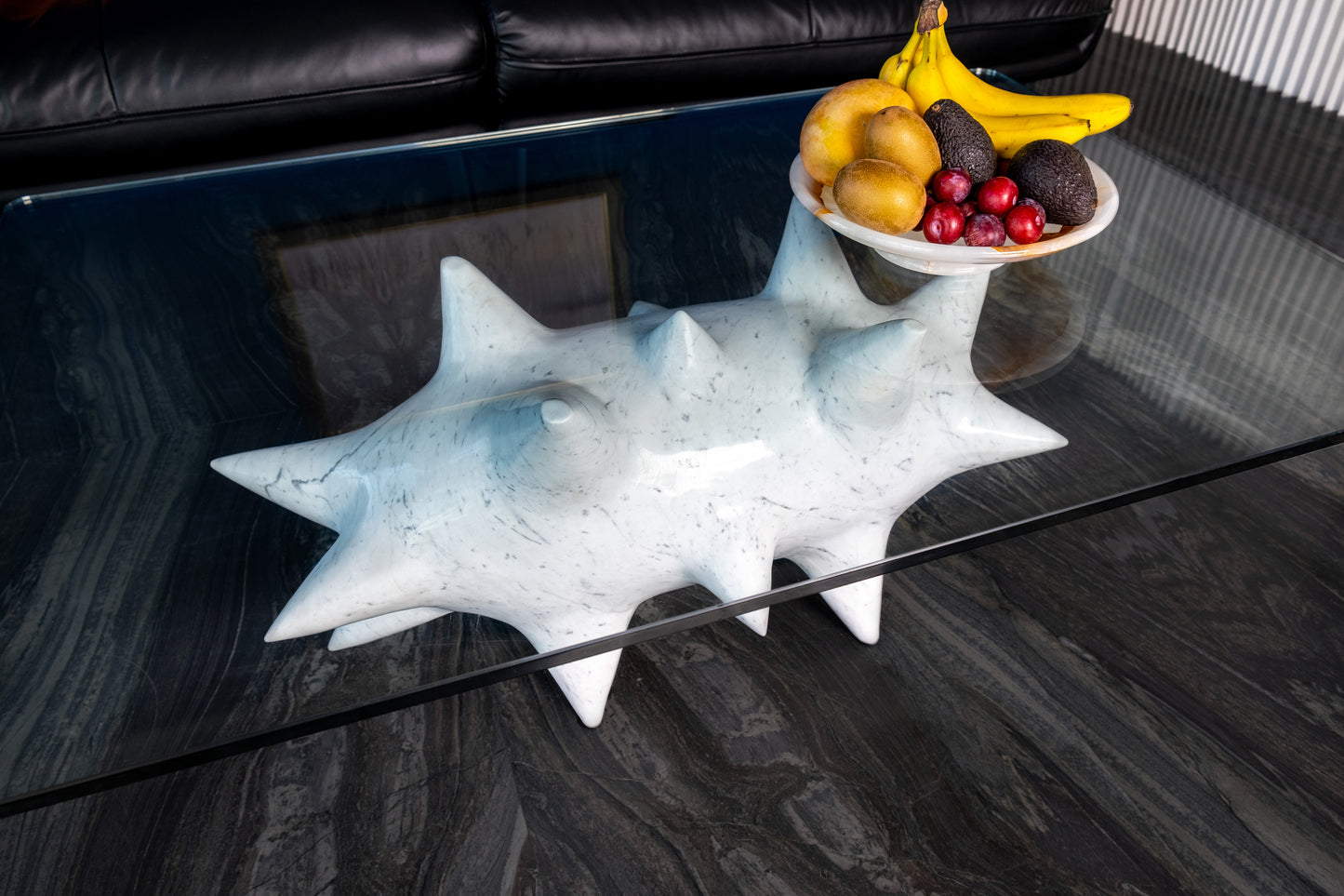 Sea Cucumber Marble Coffee Table