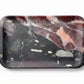 Portable Lightweight Real Stone Tray with Hidden Handles
