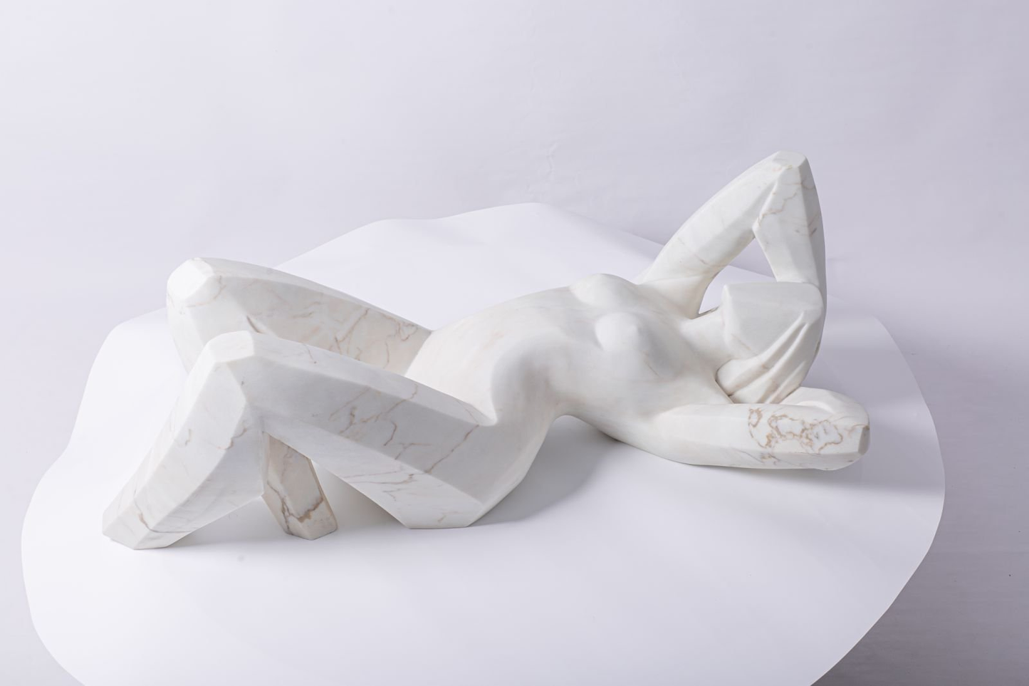 Serene Dream Marble Statue