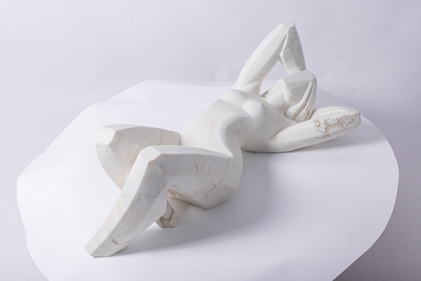 Serene Dream Marble Statue