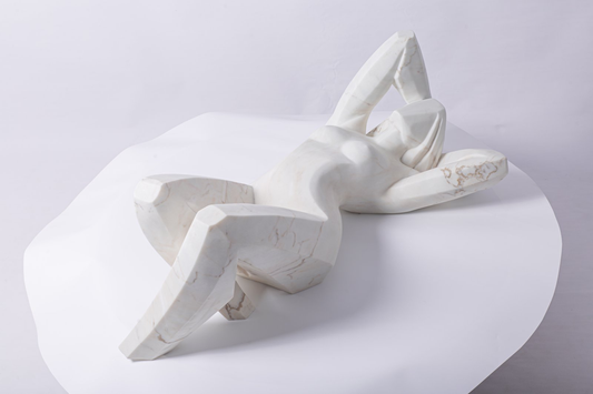 Serene Dream Marble Statue