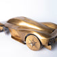 Handcrafted Gold Brass sports car