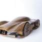Handcrafted Gold Brass sports car