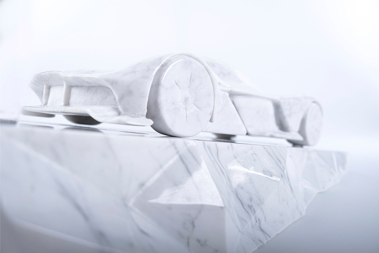 Handcrafted Natural Marble sports car