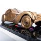 Handcrafted Gold Brass Classic Veteran Car