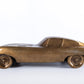 Handcrafted Gold Brass Vintage Car