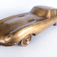 Handcrafted Gold Brass Vintage Car