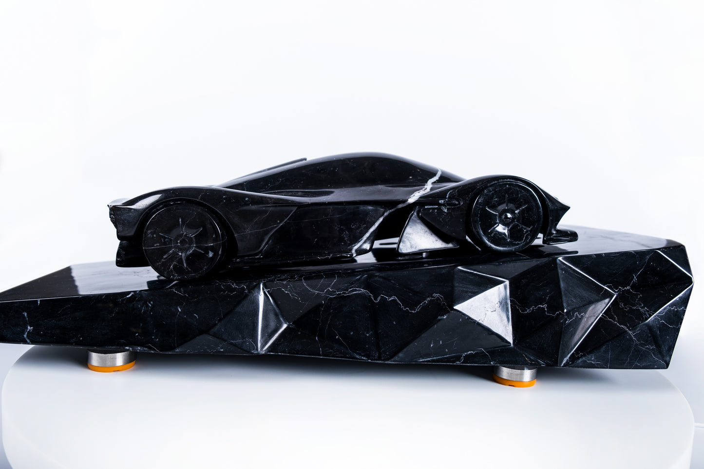 Handcrafted Natural Marble Sports Car
