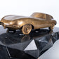 Handcrafted Gold Brass Vintage Car