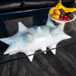 Sea Cucumber Carved Marble Coffee Table Base