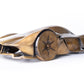 Handcrafted Gold Brass sports car